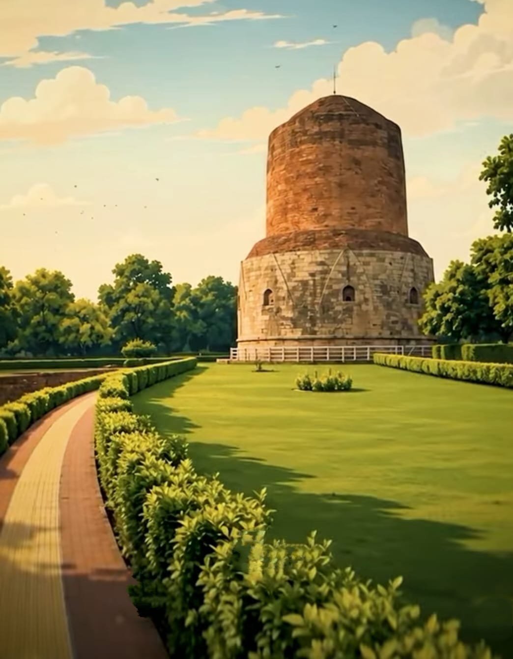 Dhamek Stupa · Sarnath, Uttar Pradesh
